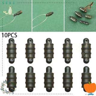 Suhu อุปกรณ์ตกปลา ตะขอป้อนเหยื่อตกปลา 10 ชิ้น