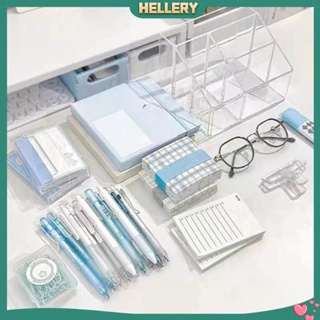 [HelleryTH] กล่องใส่ปากกามาร์กเกอร์ ดินสอ ขนาดใหญ่ จุของได้เยอะ สําหรับสํานักงาน โรงเรียน