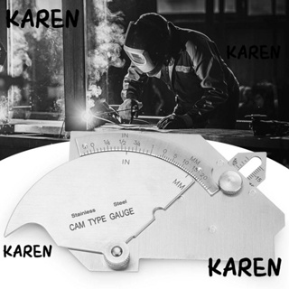 Karen เครื่องวัดการเชื่อม ไม้บรรทัด ลูกปัด ฟิลเลต เกจเชื่อม