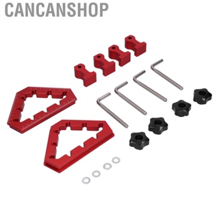 Cancanshop 2Set Woodworking Right Angle Fixture 45 90 Degree Fixed Positioning 0-12cm