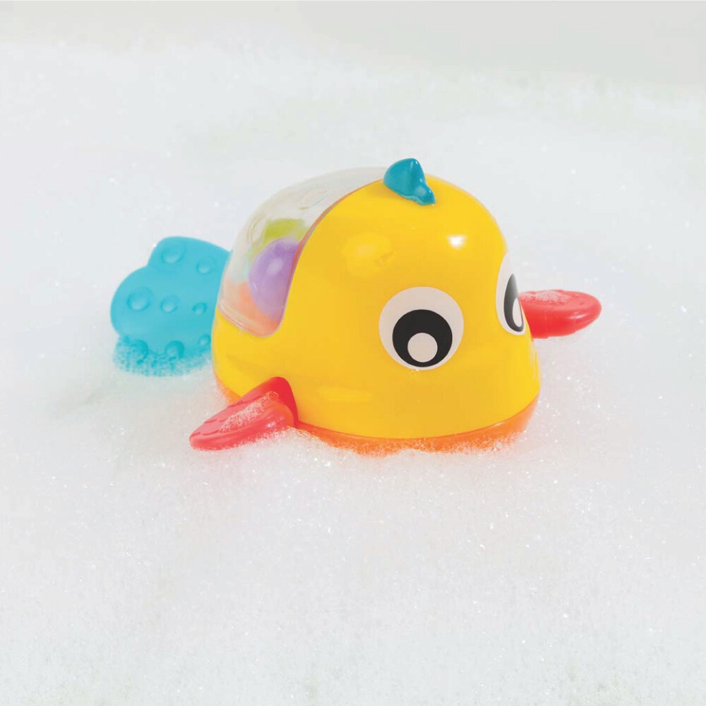 [ใช้ 2 โค้ดลดเพิ่ม] Playgro Padding Bath Fish ของเล่น ตัวการ์ตูนปลาน้อย สนุกอย่างเพลิดเพลิน ในการอาบน้ำ