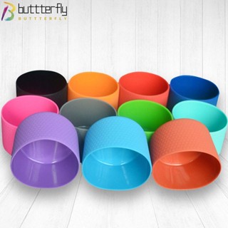 Buttterfly ฝาครอบขวดน้ํา ซิลิโคน กันลื่น 12-40 ออนซ์ สําหรับเล่นกีฬากลางแจ้ง 2 ชิ้น