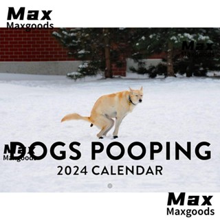 Maxg ปฏิทินปี 2024 แนวตลก สําหรับตกแต่งผนังบ้าน