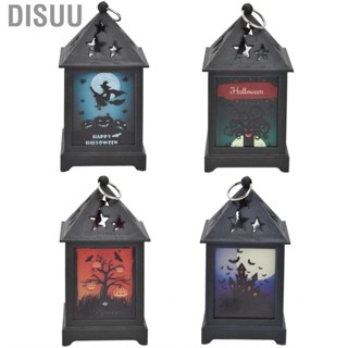 Disuu Halloween Lantern  Night Light Portable Flame Lamp For Festival G