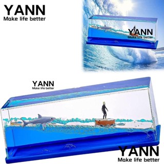 Yann1 โมเดลเรือ แบบอะคริลิค คลายเครียด สําหรับตกแต่งบ้าน ออฟฟิศ