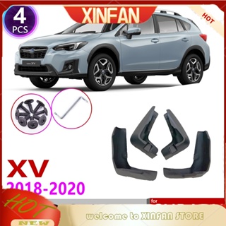 Xinfan บังโคลนหน้า หลังรถยนต์ สําหรับ Subaru XV Crosstrek 2018 2019 2020 4 ชิ้น