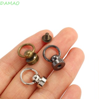 Damao หมุดย้ํา แบบหนัง หัวกลม สไตล์พังก์ DIY