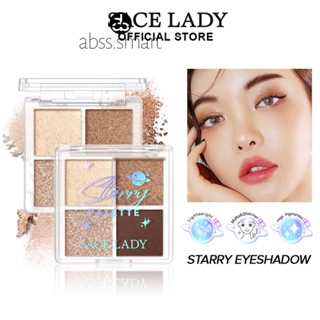 SACE LADY พาเลทอายแชโดว์เม็ดสีสูง อายแชโดว์เนื้อแมทท์และชิมเมอร์ แต่งหน้าดวงตาได้ง่าย TECH3