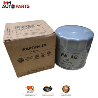 ไส้กรองน้ํามันเครื่อง VOLKSWAGEN GOLF MK7 1.4 13 5G13JZ/SCIROCCO 1.4 13/TIGUAN 1.4 2014/AUDI A3 1.4 2013 (04E115561H)