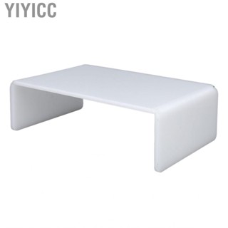 Yiyicc Acrylic Elevated Shelf for Desktop Smoothing Edges Easy Cleaning Rack  Monitors Dental Use Q