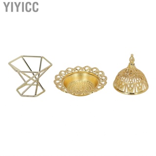Yiyicc Burner Gold Exquisite Light Luxury Style Holder Stand for Home Bedroom Living Room Office
