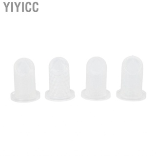 Yiyicc Silicone Lipstick Mould  DIY Set 4Pcs for DIY Cosmetics Home