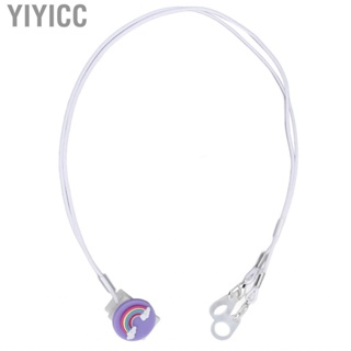 Yiyicc 1Pcs  -Lost Lanyard Purple Fashionable Lovely BTE  Clamp Rope Protector Holder