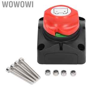 Wowowi Power Cut Off Switch Maximum 1000A On 2 Position  Disconnect for Car Vehicle RV ATV Boat