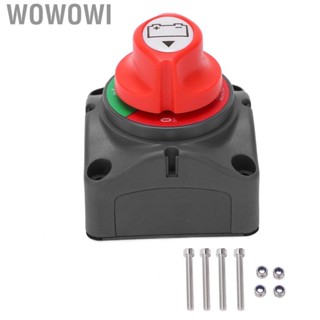 Wowowi Power Master Switch Kill Insulated Secure On Off 2 Positions Surface Mount for Car RV ATV Boat