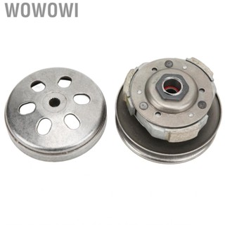 Wowowi Engine Rear Clutch Assembly with Cover 19 Spline for GY6 150cc 4 Stroke Scooter ATV Go Kart