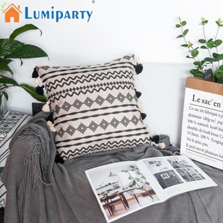 Lumiparty ปลอกหมอนอิง ประดับพู่ สไตล์โบฮีเมียน โมเดิร์น มินิมอล สําหรับตกแต่งโซฟา โซฟา