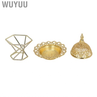 Wuyuu Burner Gold Exquisite Light Luxury Style Holder Stand for Home Bedroom Living Room Office