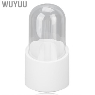 Wuyuu Covered Makeup Brush Holder 360 Degree Rotatable for Home