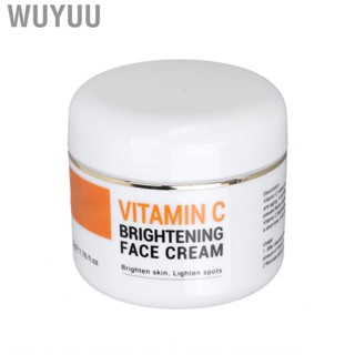 Wuyuu Vitamin C   Restore Elasticity Vitamin C Face Moisturizer  Fade Fine Lines Refreshing 50g for Daily Use