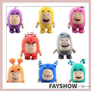 Fay หมอนตุ๊กตานุ่ม รูปการ์ตูนอนิเมะ Oddbods 18 ซม.