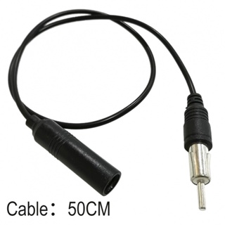 ⚡NEW 9⚡Easy to Use For Car FM Radio Antenna Extension Cord Wide Application 50cm Length