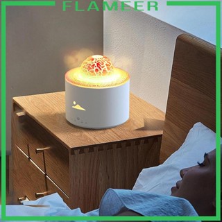 [Flameer] เครื่องทําความชื้นน้ํามันหอมระเหย แบบพกพา สําหรับบ้าน สํานักงาน ห้องนอน หอพัก