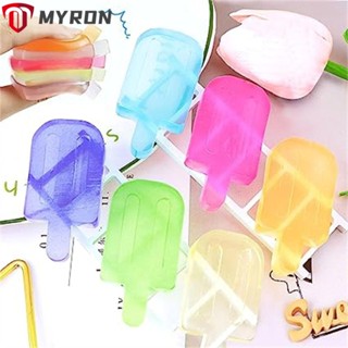 Myron Ice Lolly Sensory Fidget Toy, TPR ของขวัญวันเกิด ลูกบอลคลายเครียด ของเล่นประสาทสัมผัส, กระเป๋าปาร์ตี้ ขนาดเล็ก ฟิลเลอร์บีบ ของเล่นคลายเครียด ของเล่นเด็ก