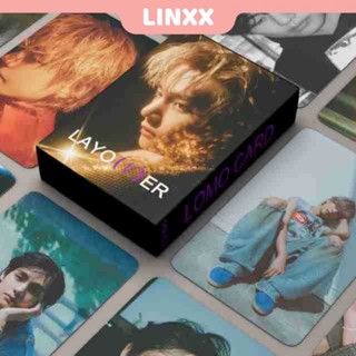 Linxx โปสการ์ด อัลบั้มโลโม่ BTS V Layover Kpop 55 ชิ้น