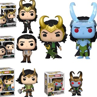 ฟิกเกอร์ Funko Pop What If Marvel Avengers Frost Giant Loki 972# President Loki 1066#