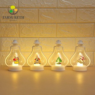 Tarsureth ขายดี ไฟ LED ของขวัญคริสต์มาส สําหรับตกแต่งเทศกาลคริสต์มาส