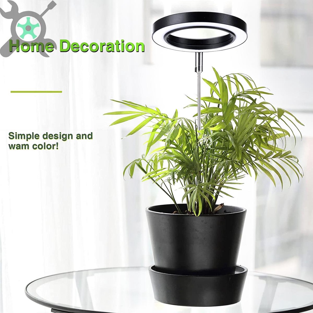 ไฟปลูกต้นไม้ LED 48 ดวง หรี่แสงได้ 3 ตัวจับเวลา 9 ระดับ ปรับความสูงได้ สําหรับปลูกพืชในร่ม ไฟปลูกต้นไม้ ไฟเลี้ยงต้นไม้ LED Grow Light ปลูกต้นไม้ ไฟปลูกต้นไม้ full spectrum ไฟปลุกต้นไม้ ไฟช่วยต้นไม้ตัวเร็ว ปรับความสว่างได้ - รูปที่ 3