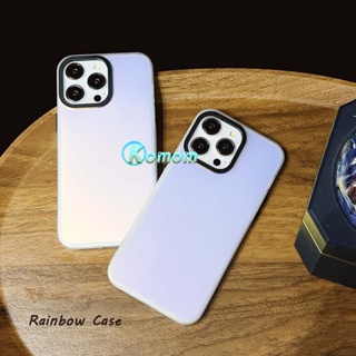 เคสโทรศัพท์มือถือ TPU แบบใส กันกระแทก ไล่โทนสีรุ้ง สําหรับ Oneplus 9r 8t Nord Ce 3 2 Lite 4G 5G