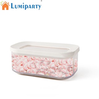 Lumiparty กระปุกใส ขนาด 425 มล. 1000 มล. 1500 มล. วางซ้อนกันได้ สําหรับร้านกาแฟ บ้าน ร้านอาหาร