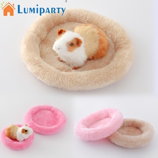 Lumiparty เบาะรองนอน ผ้าฝ้าย และผ้ากํามะหยี่ ให้ความอบอุ่น สําหรับสัตว์เลี้ยง หนูแฮมสเตอร์ เม่น ชินชิล่า กระต่าย หนูตะเภา