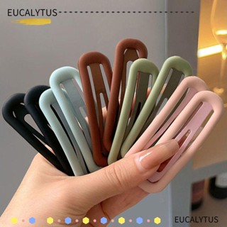 Eutus กิ๊บติดผม โลหะผสม สีพื้น 12 ชิ้น ต่อล็อต