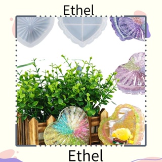 Ethel1 แม่พิมพ์ซิลิโคน รูปหัวใจ สําหรับทําเครื่องประดับ DIY