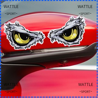 Wattle สติกเกอร์ติดรถยนต์ อัตโนมัติ มิติร่างกาย ตกแต่งประตู