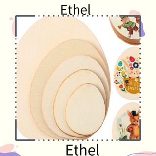 Ethel1 ไข่อีสเตอร์ สําหรับแขวนตกแต่ง งานฝีมือ DIY 10 50 ชิ้น