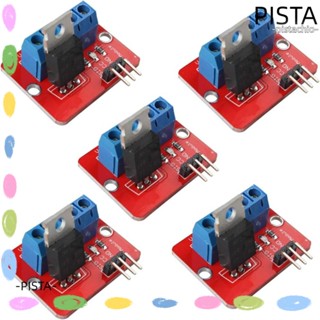 Pista โมดูลมอสเฟตไดรเวอร์ IRF520 สีแดง สําหรับ Arduino MCU ARM MCU 5 ชิ้น