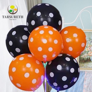 Tarsureth ของเล่นฟักทองเป่าลม สีดํา และสีส้ม 100 ชิ้น