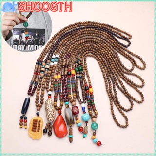Shoogth สร้อยคอ เนปาลนําโชค เครื่องประดับ สําหรับงานเทศกาล ปาร์ตี้