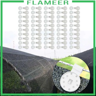 [Flameer] คลิปหนีบผ้าบังแดด กันลม สําหรับตาข่ายบังแดด ในสวน 50 ชิ้น