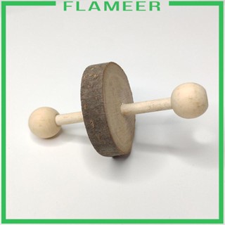 [Flameer] ของเล่นลูกกลิ้งไม้ สําหรับหนูแฮมสเตอร์ 3 ชิ้น