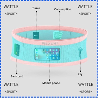 Wattle กระเป๋าเข็มขัดคาดเอว สําหรับใส่โทรศัพท์มือถือ วิ่งจ๊อกกิ้ง