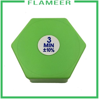 [Flameer] นาฬิกาทรายจับเวลา 3 นาที สําหรับห้องเรียน กิจกรรม ทําอาหาร