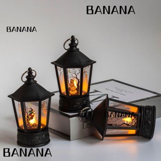 Banana1 โคมไฟ Led แบบแขวน รูปฮาโลวีน สําหรับตกแต่ง