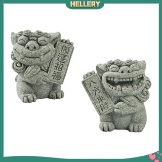 [HelleryTH] รูปปั้นสิงโต สําหรับตกแต่งโต๊ะ ตู้หนังสือ