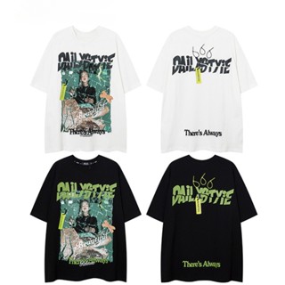 เสื้อยืดแขนสั้น ลาย High Street Yabi สไตล์วินเทจ เรโทร ของแท้ สําหรับผู้ชาย