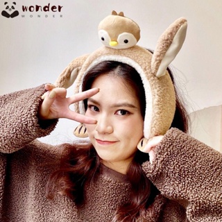 Wonder ที่ปิดหูกันหนาว ลายเพนกวินน่ารัก ให้ความอบอุ่น สําหรับกลางแจ้ง